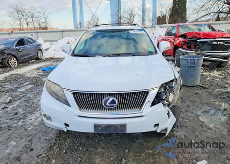 2010 Lexus Rx 450H Base z USA, uszkodzony, nr VIN JTJBC1BA1A2401975